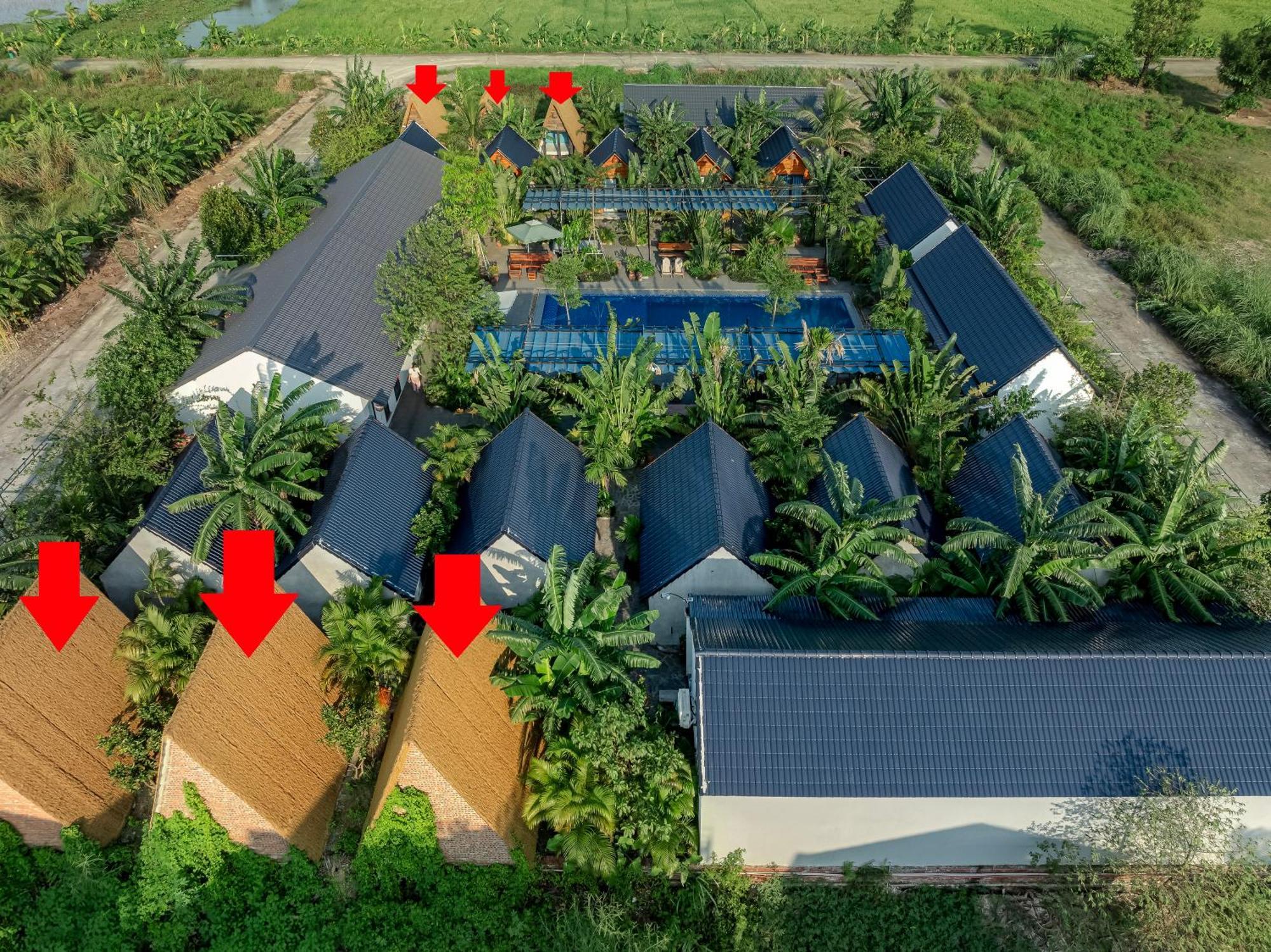 נין בין Tam Coc Metoo Bungalow 2 מראה חיצוני תמונה